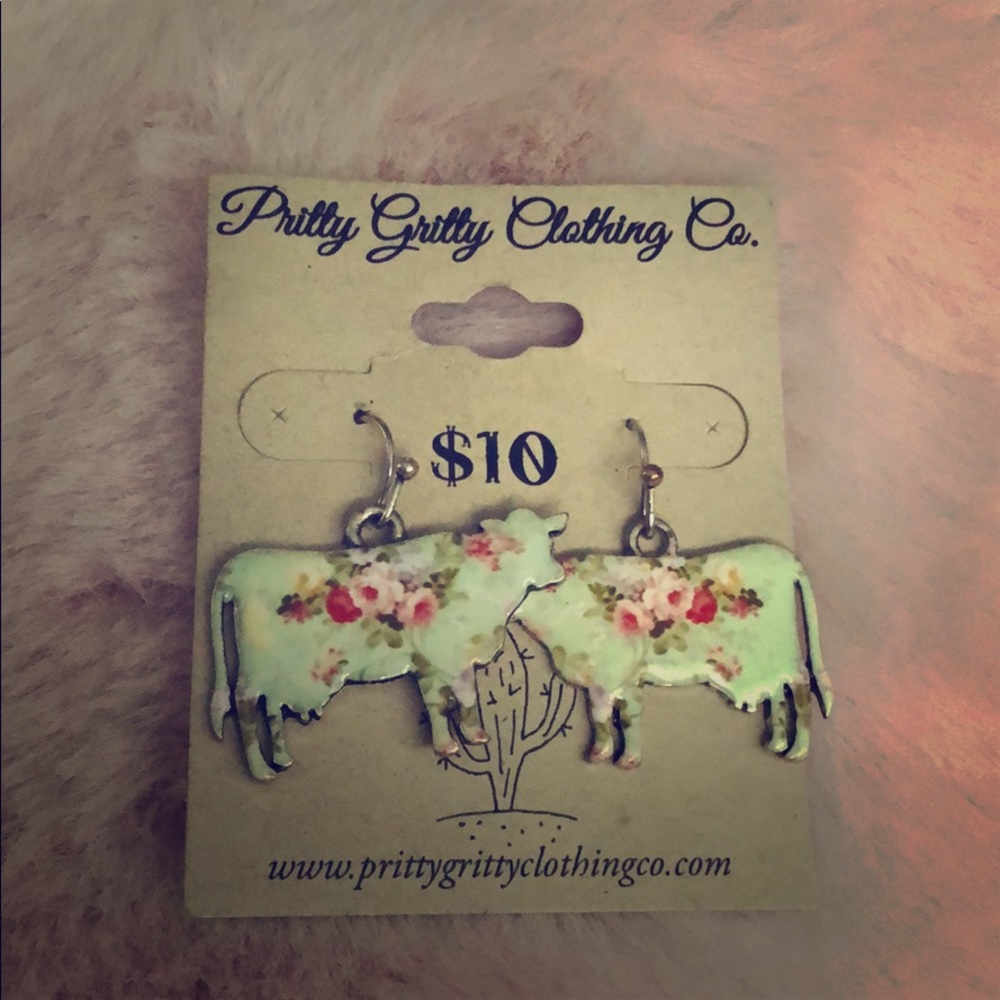Cow Earrings